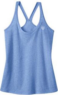 Juniors Tri-Blend T-Back Tank, Maritime Heather